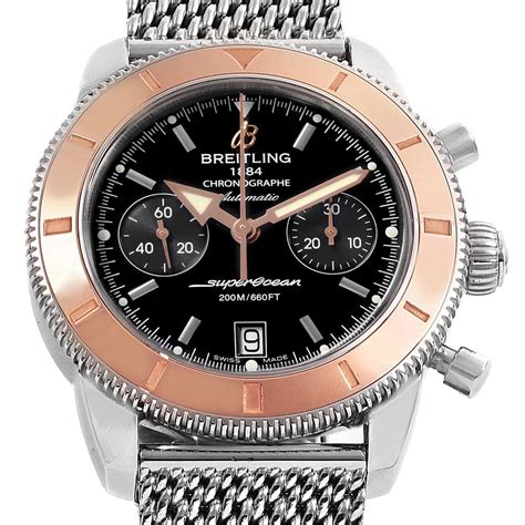 breitling superocean heritage 44 price|breitling superocean 44 rose gold.